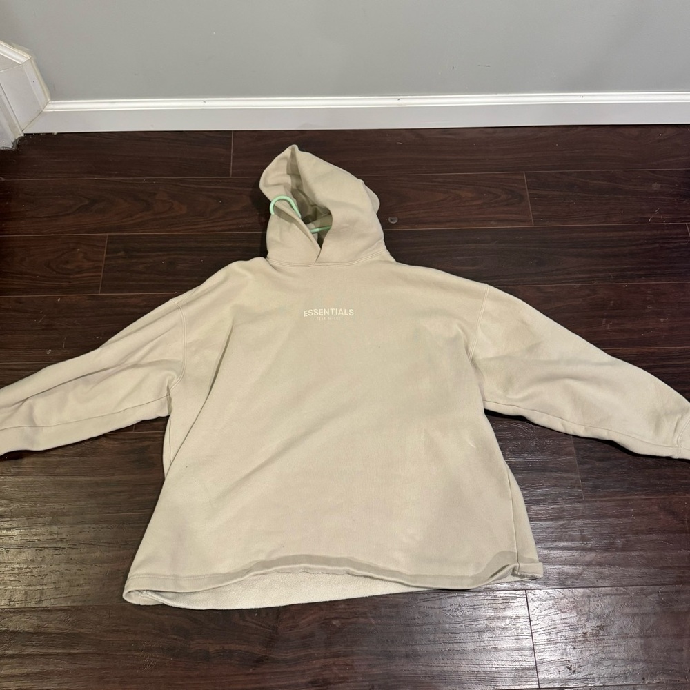Men’s Essentails relaxed hoodie